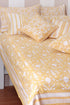 20s Cotton Lumbar Cushion Cover In Block Print